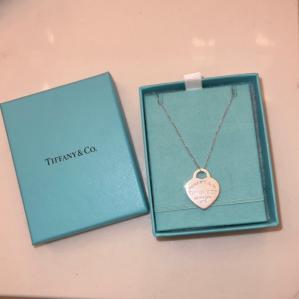 Return to Tiffany Heart Tag Pendant